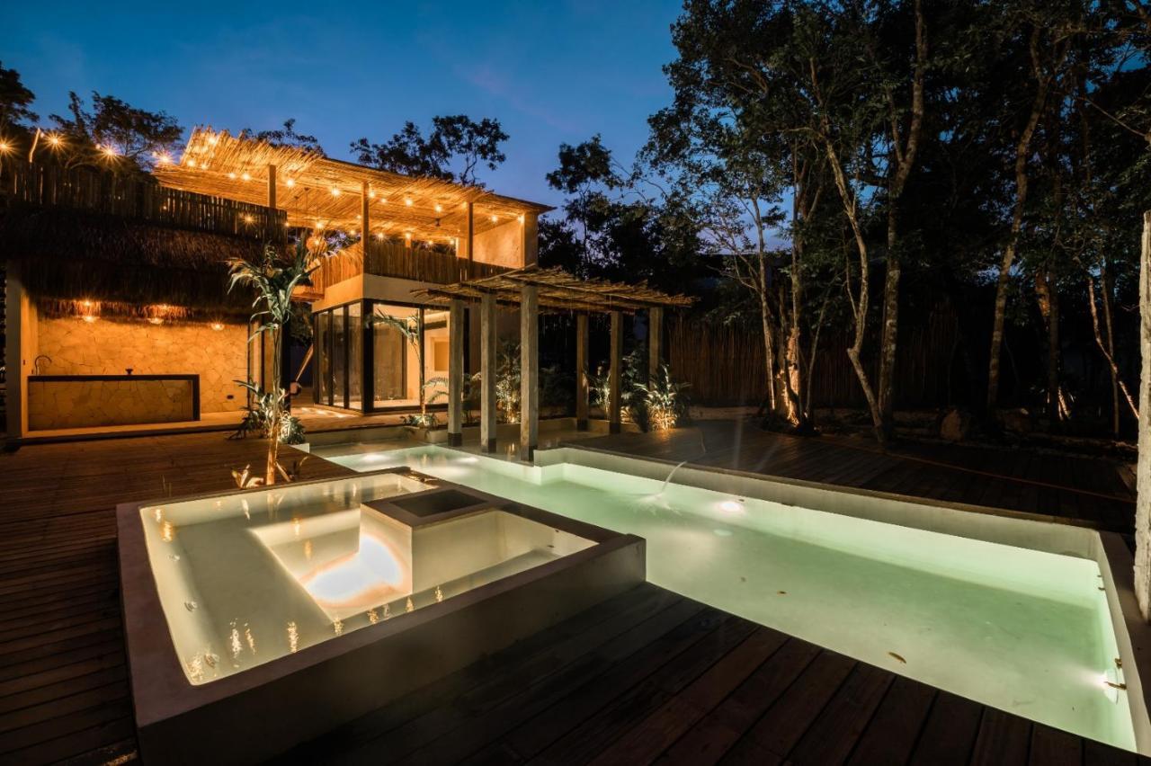 Villa Xuncari En El Corazon De La Selva Тулум Экстерьер фото